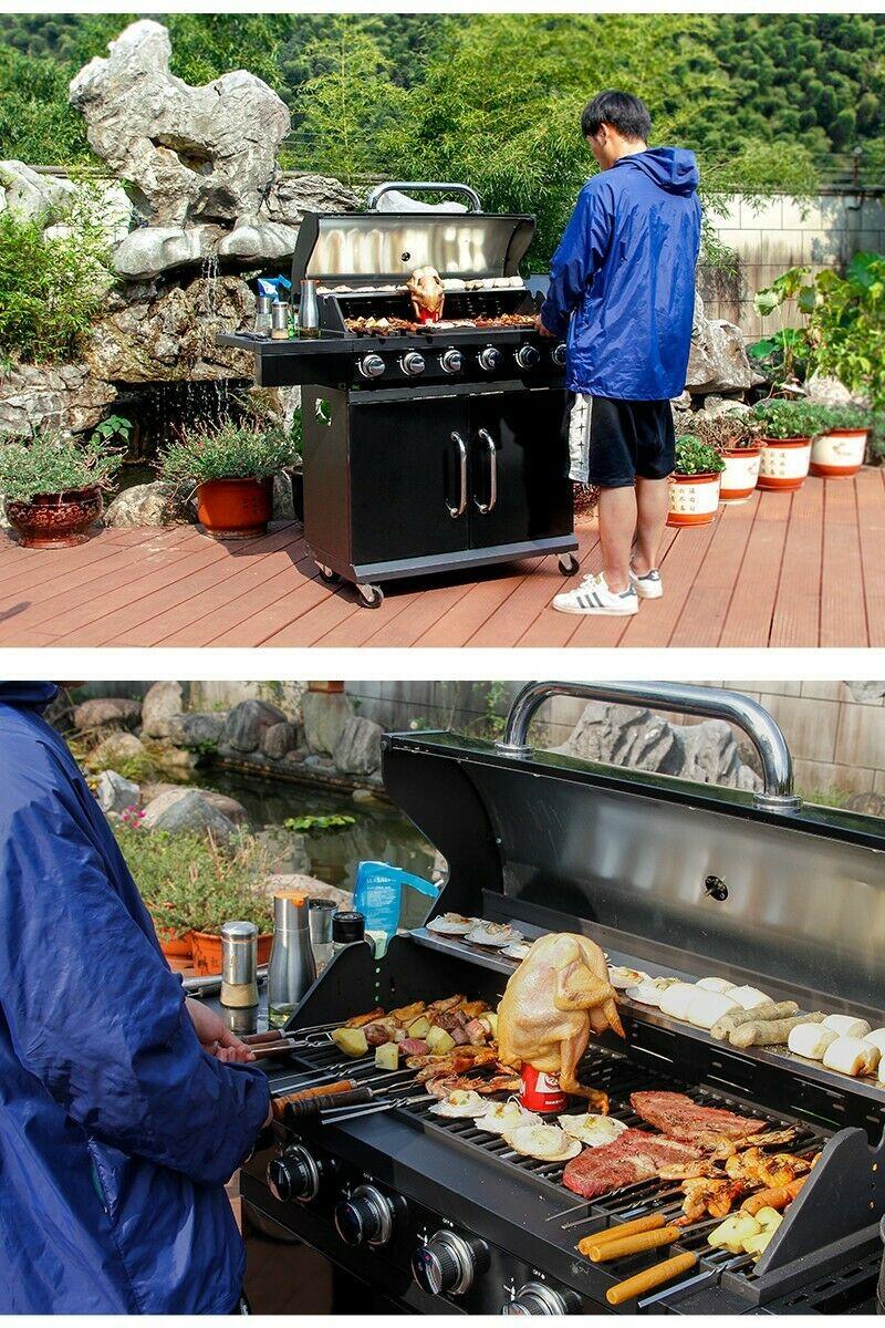 27.5" x 16.5" LPG BBQ Grill Barbecue Oven CooGrid Outdoor Courtyard Party