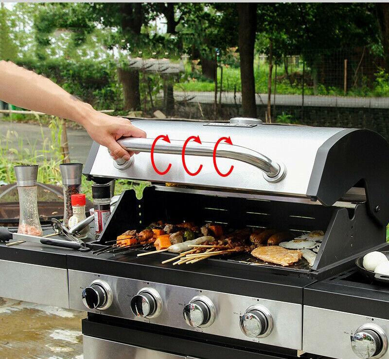 27.5" x 16.5" LPG BBQ Grill Barbecue Oven CooGrid Outdoor Courtyard Party