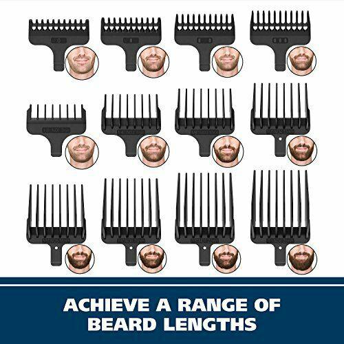 Wahl 9864r Clipper  Steel Lithium Ion Plus Beard Trimmer Deluxe Kit Red