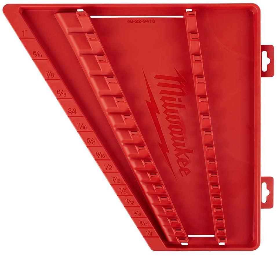 Milwaukee Electric Tools MLW48-22-9416 Ratcheting Combination Wrench Set - SAE