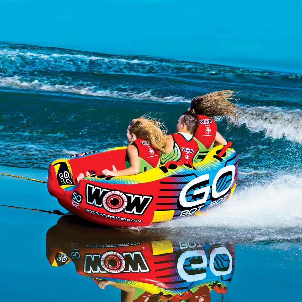 WOW Watersports 18-1050 Go Bot Series Towables - 3 Person Rider