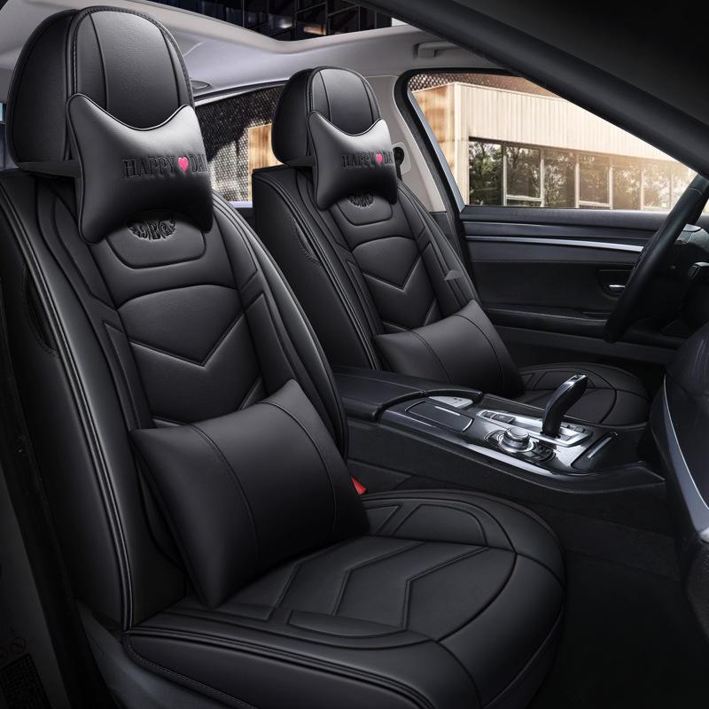 Universal PU Leather Car Seat Cover Front Seat