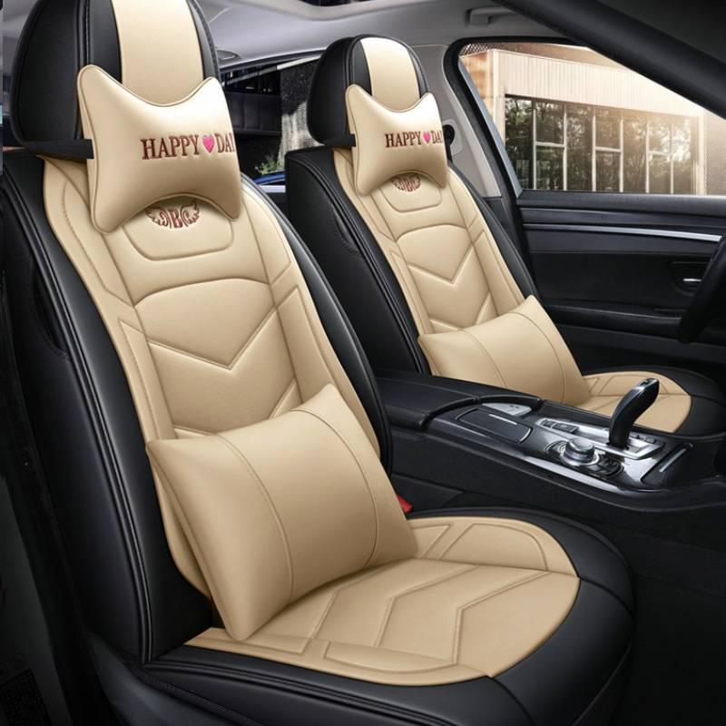 Universal PU Leather Car Seat Cover Front Seat