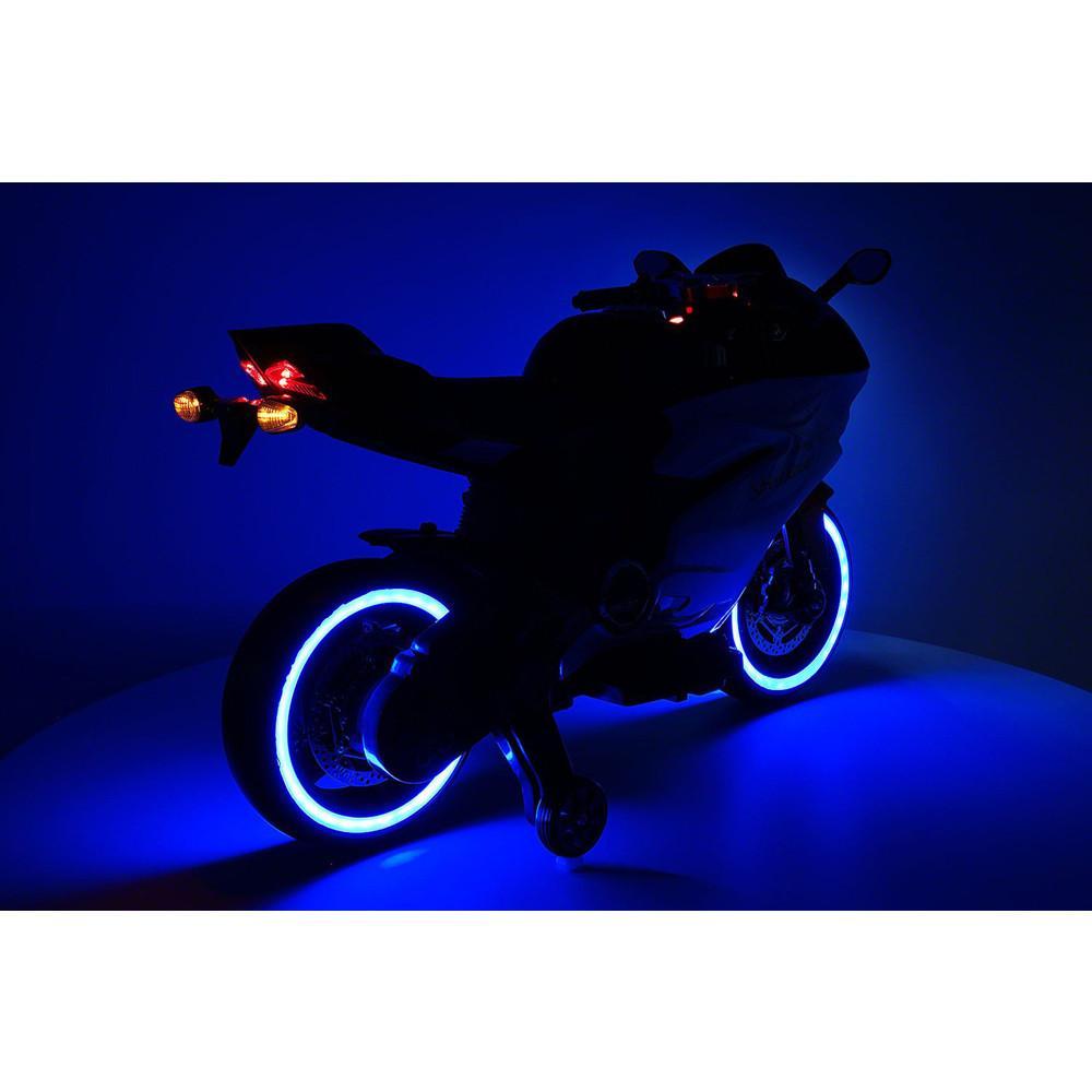 2023 Racing Style Ride On Toy Motorcycle Car for Kids 12V Battery Powered  Red