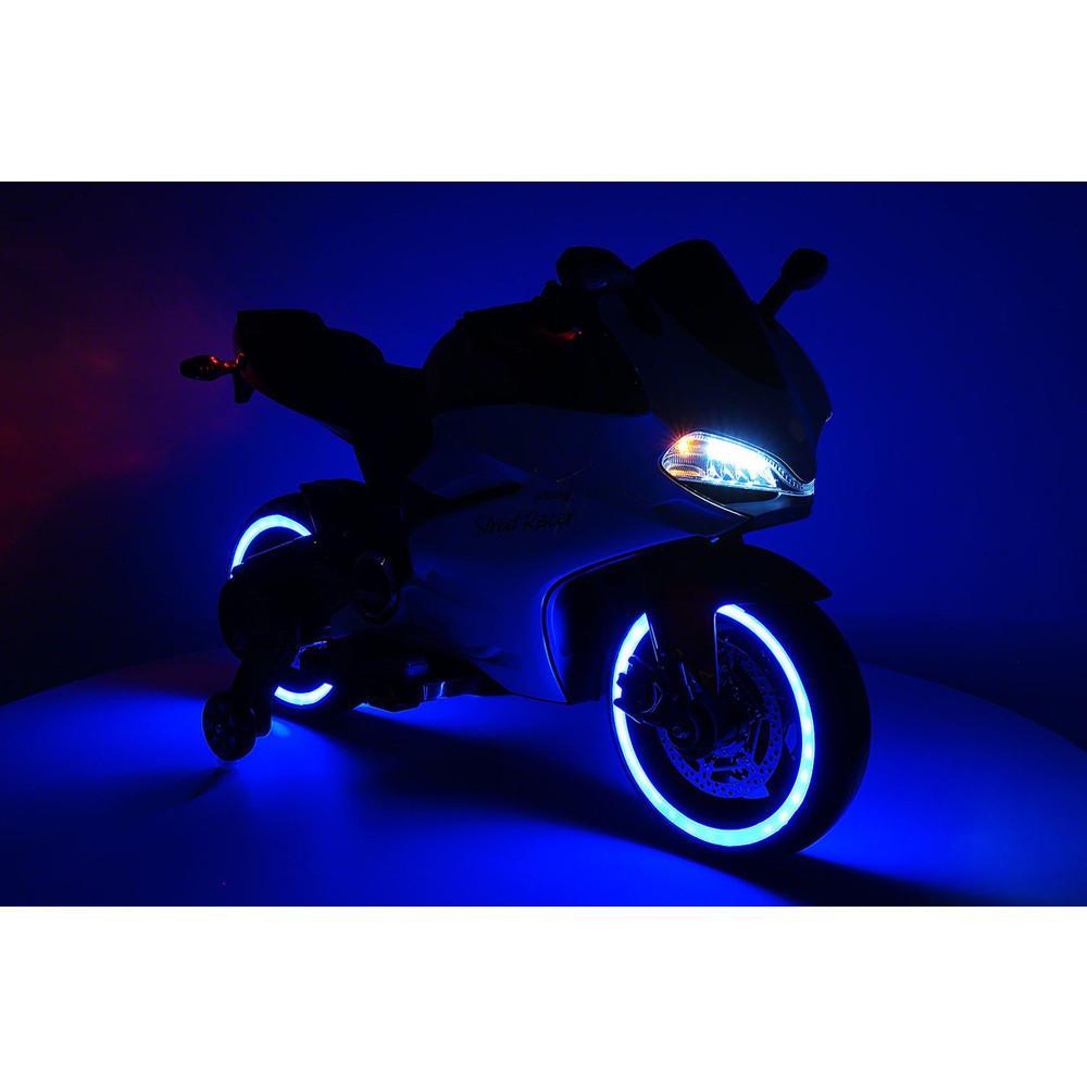 2023 Racing Style Ride On Toy Motorcycle Car for Kids 12V Battery Powered  Red