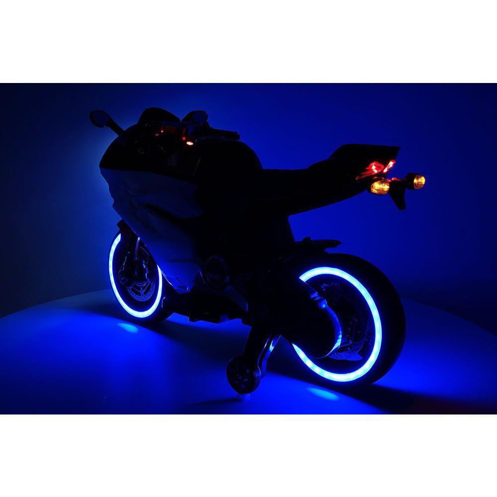 2023 Racing Style Ride On Toy Motorcycle Car for Kids 12V Battery Powered  Red