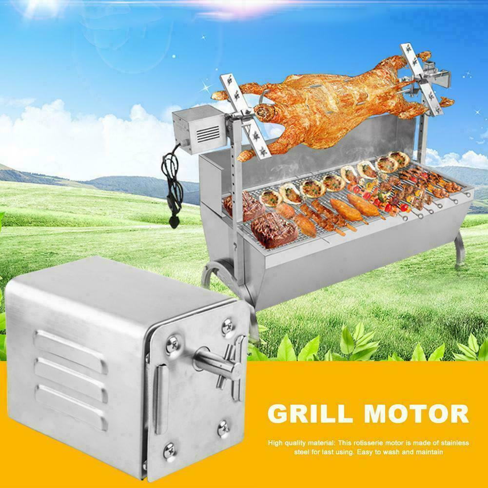 LarParty BBQ Grill Electric Hog Roast Barbeque Spit Machine Oven Rotisserie