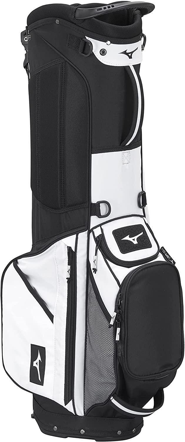Mizuno BR-D3 Golf Stand Bag | 4 Way Top Cuff | 2 Full Length Dividers | Dual Shoulder Straps | Full Length Stand Legs | Insulated Drink Pouch