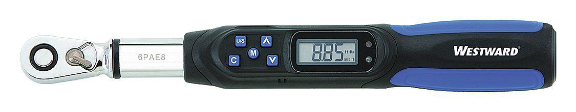Elect Torque Wrench, Mini, 1/4 in, Fixed