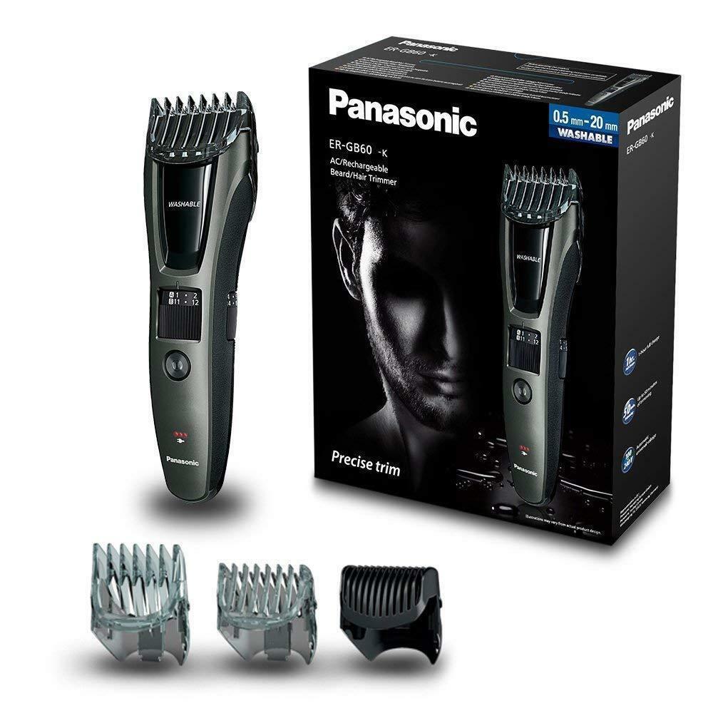 Panasonic Er-gb60 K503 Beard / Hair Trimmer With 40 Cutting Levels Genuine