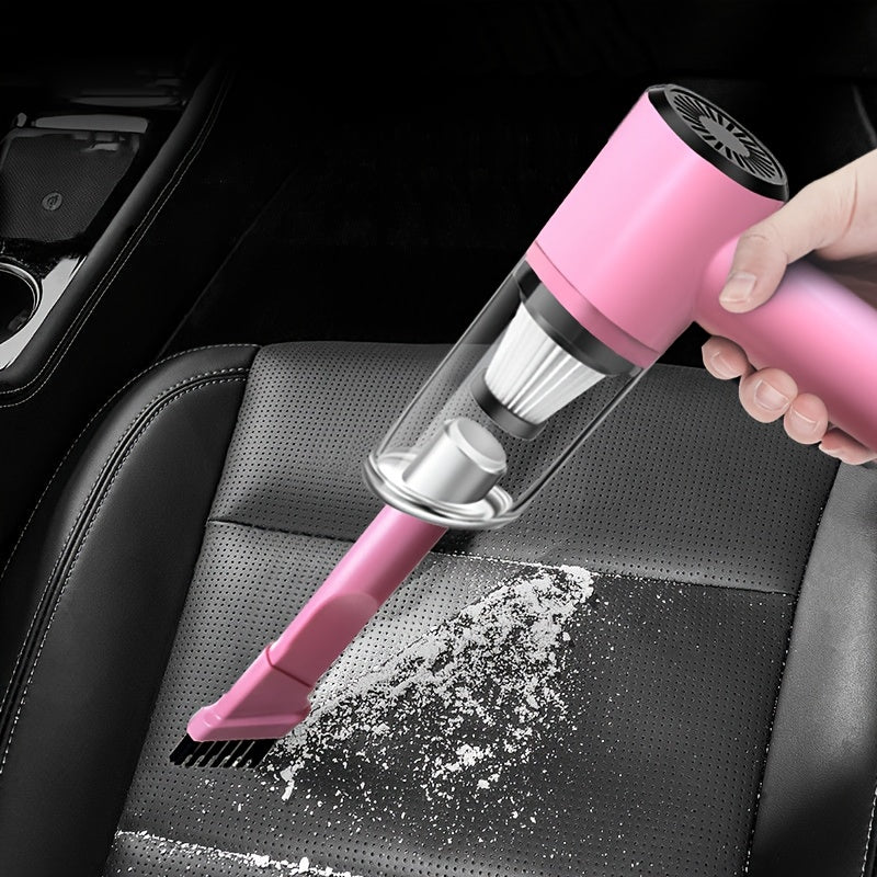 Vehicle-mounted Vacuum Cleaner Super Suction Super High Power Wet And Dry Cleaning Cat Hair Pet Hair Multi-functional Portable Mini-handheld