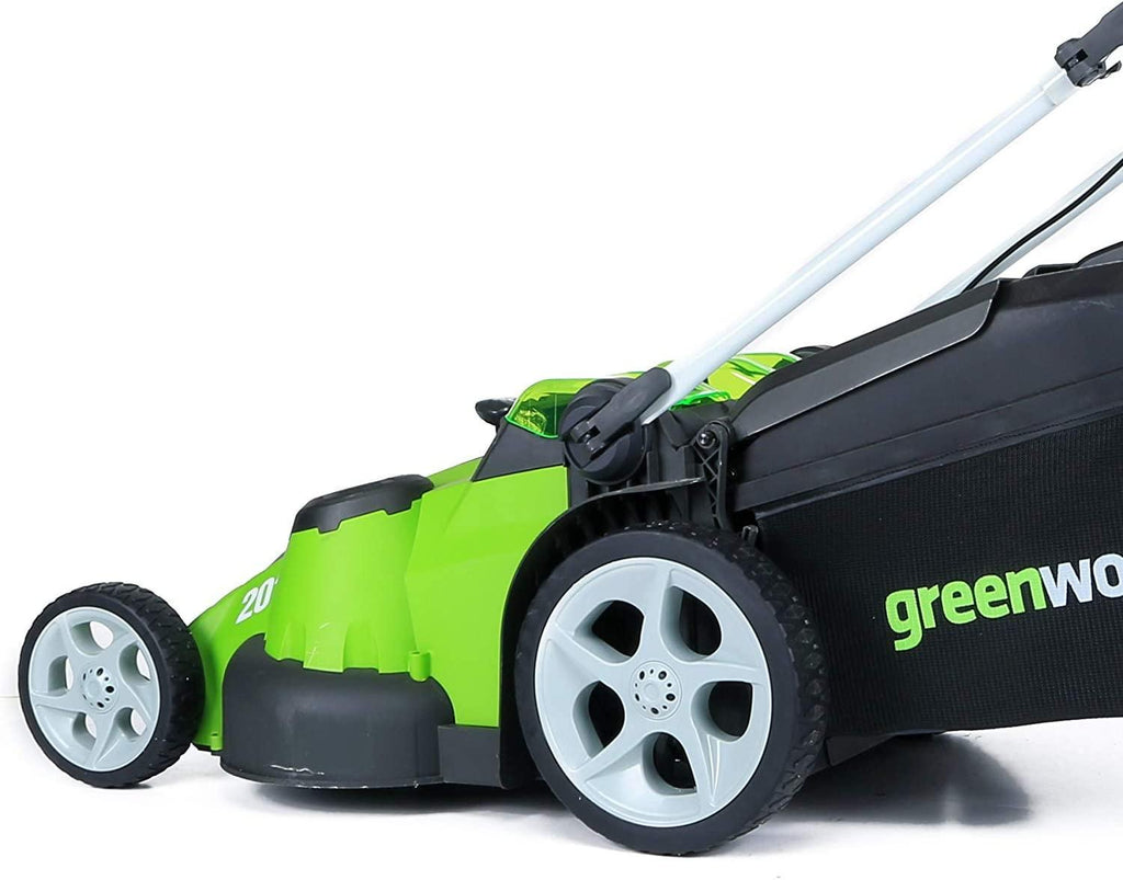 Greenworks 25302 20-Inch 40V Twin Force Cordless Lawn Mower, 5Ah Battery & Charger Included
