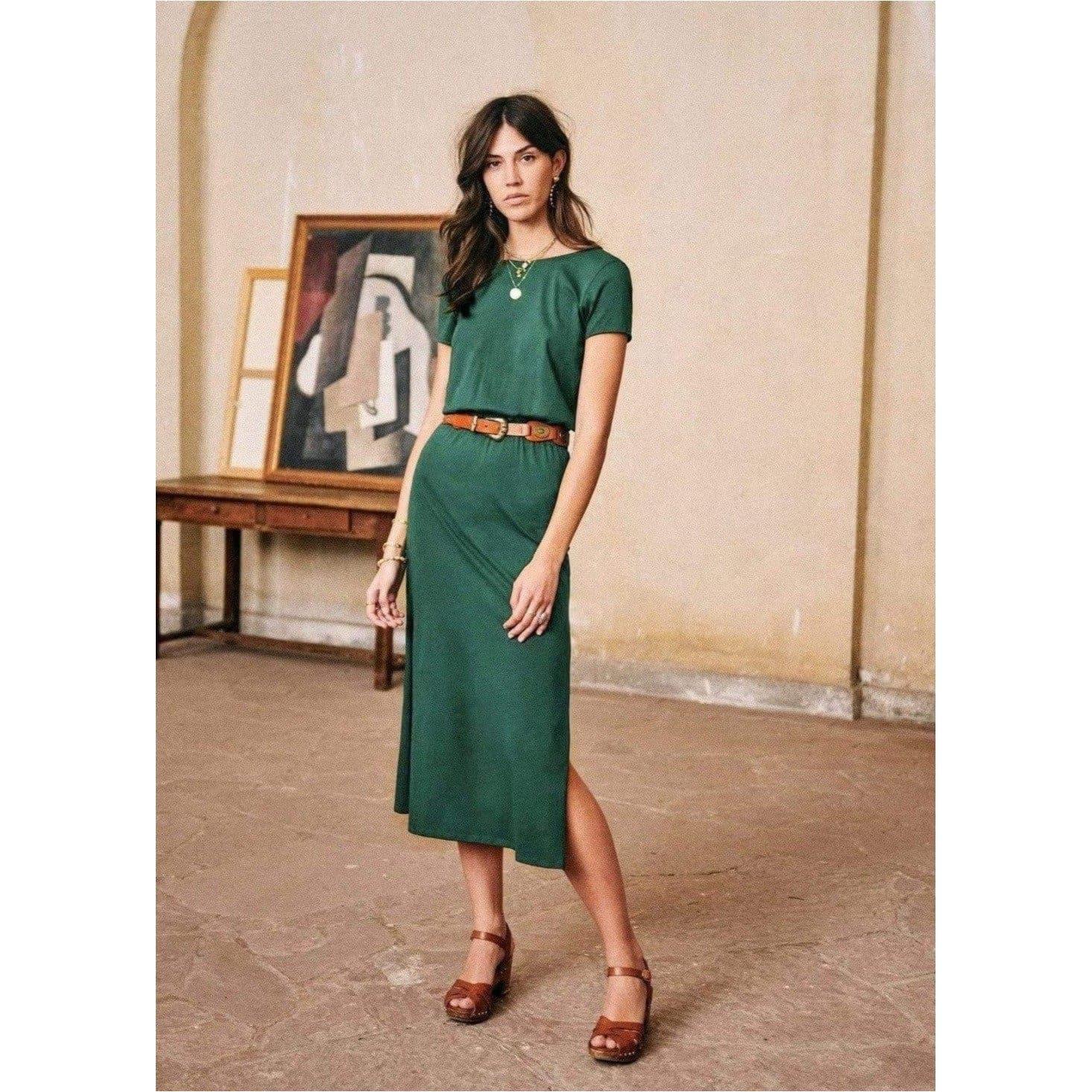 jastie french midi dress