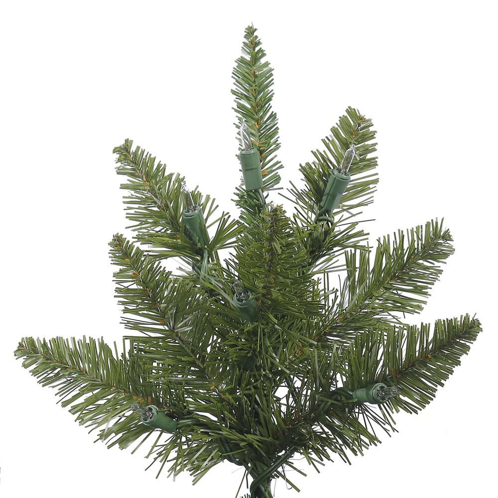 Vickerman Durango Spruce Artificial Christmas Tree with 800 Multi-Colored LED Lights, 7.5' x 55"