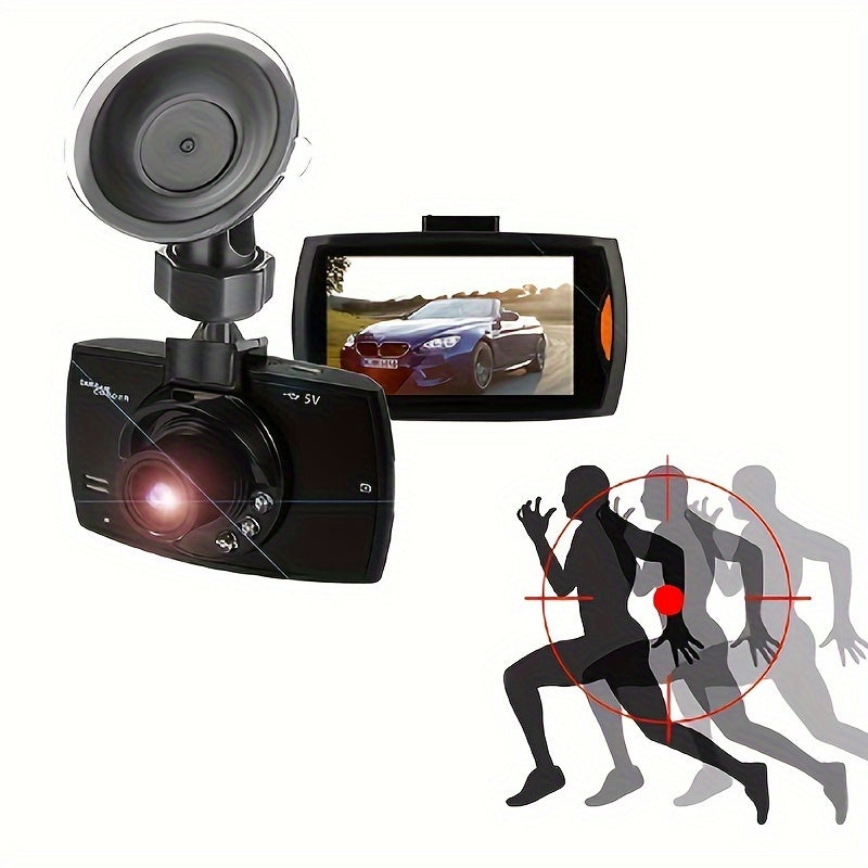 High-Definition Night Vision Dash Cam: Monitor Your Vehicle With Infrared Camera &amp; Display