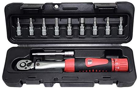 ZHENWOCAI Mechanical Preset Torque Wrench Torque 2-24nm 1/4 Bicycle Torque Hand Tool Combination Set New