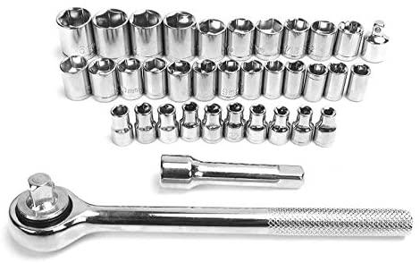 Multi-function wrench Home Tool Set Household Tool Kits Socket Set Screwdriver Set Home Repair Tools For DIY Hand Tools Wrench set (Color : W009044AE)