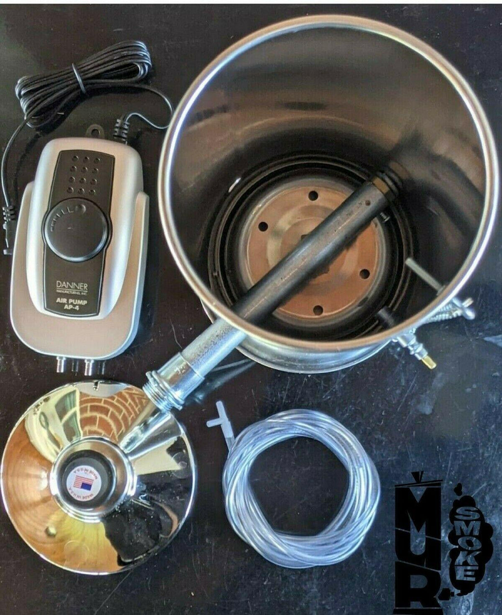 Cold Smoke Generator Hot SmoBBQ Grill Smoker Smoke Food Smoked Meat -A-XXL