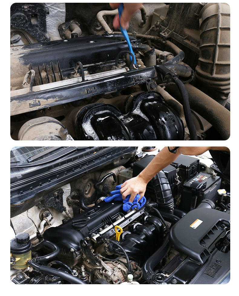 Engine Bay Cleaner Engine Shine Protector And Detailer Decontamination Deep Degreasing Compartment Heavy Oil Dust Car Cleaning Product