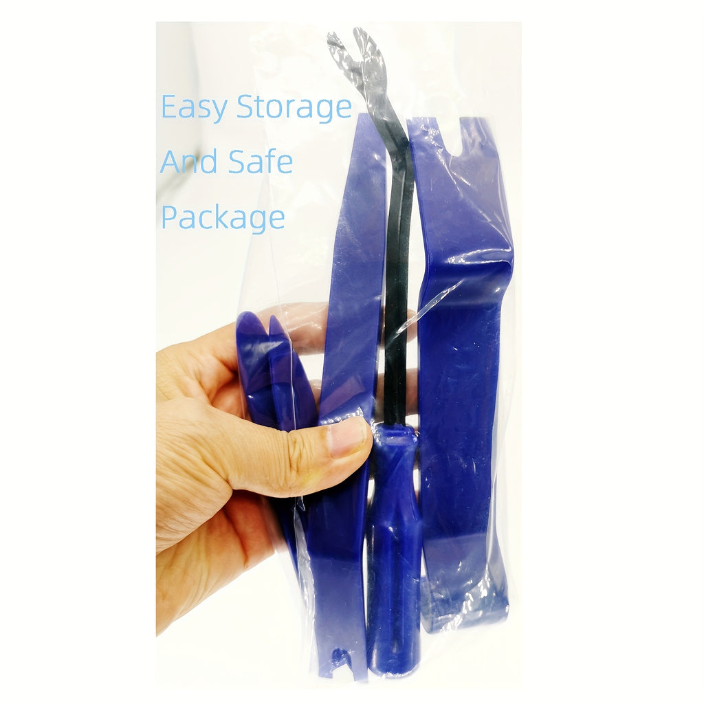 Universal Car Interior Removal Tool Kit,  Pry Tool Kit For Removing Door Cleats And Audio Dashboard
