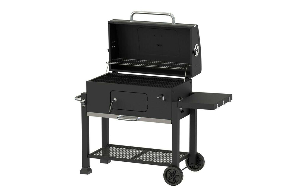 Charcoal Grills Outdoor BBQ Grill Backyard Barbecue Grill With Cast Iron Grates