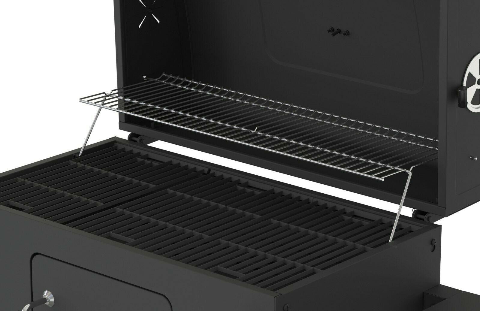 Charcoal Grills Outdoor BBQ Grill Backyard Barbecue Grill With Cast Iron Grates