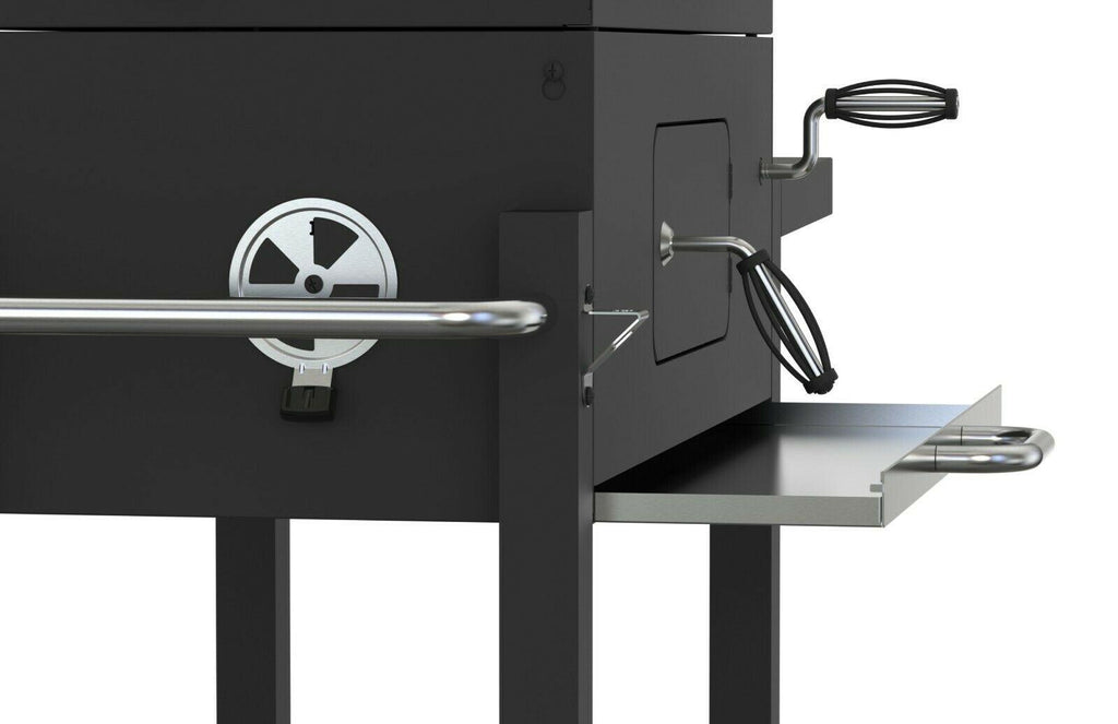 Charcoal Grills Outdoor BBQ Grill Backyard Barbecue Grill With Cast Iron Grates