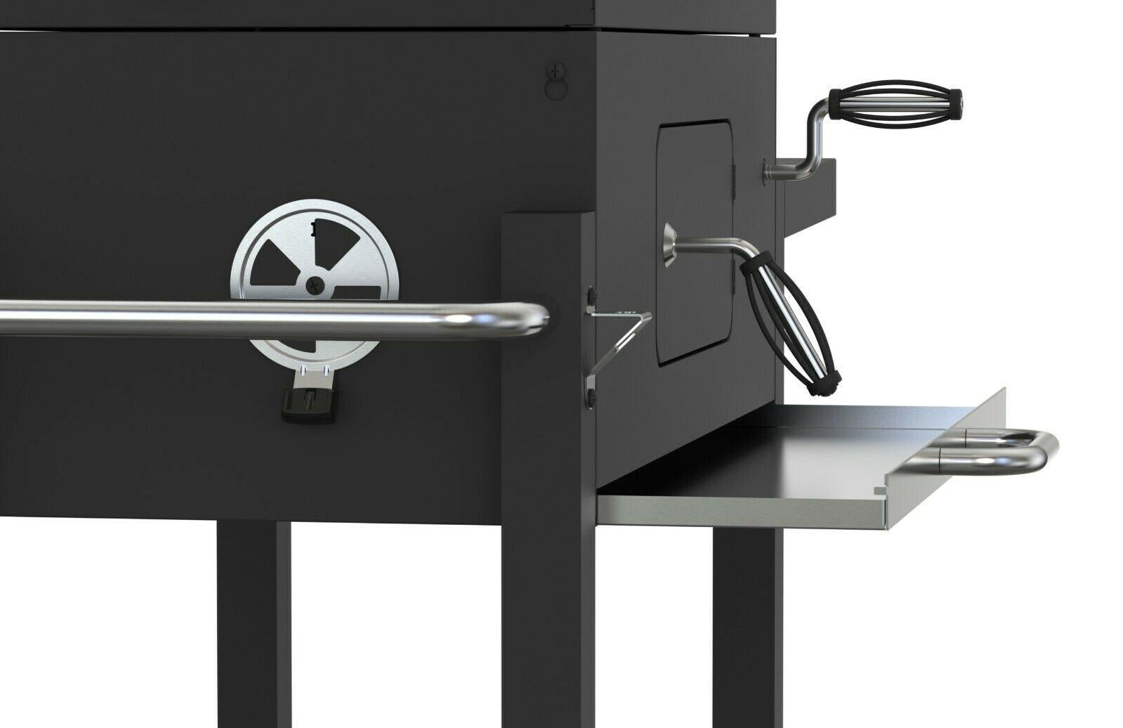 Charcoal Grills Outdoor BBQ Grill Backyard Barbecue Grill With Cast Iron Grates