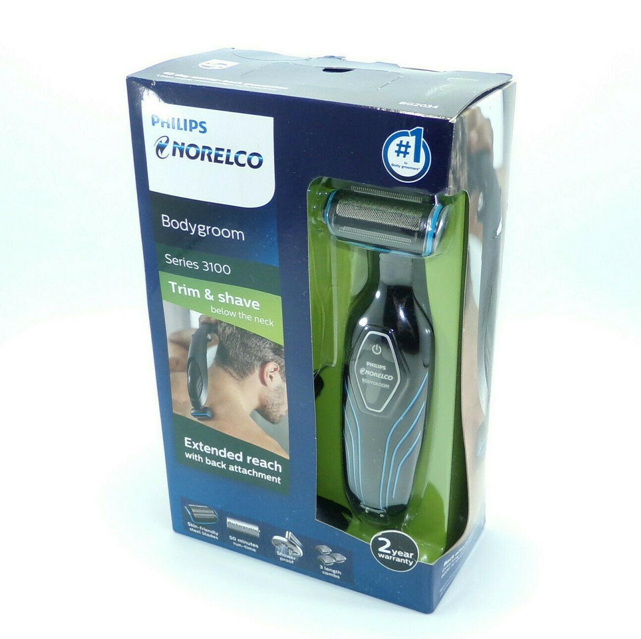 Philips Norelco Bodygroom 3100 Wet/Dry Multi-Groom Kit - Black/Blue