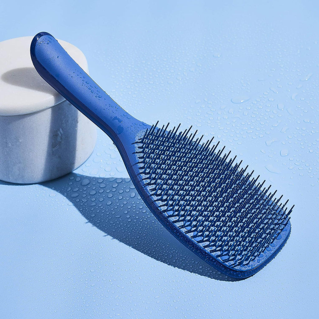 Tangle Teezer | The Large Wet Detangler Hairbrush for Wet &amp; Dry Hair | Long, Thick, Curly, Textured Hair | Eliminates Knots &amp; Reduces Breakage | Capri Blaze