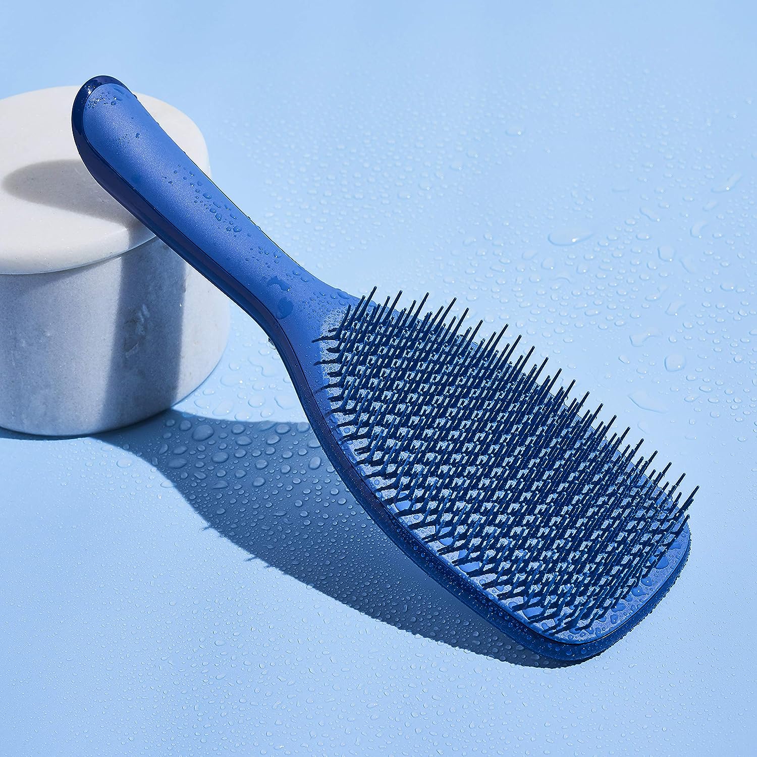 Tangle Teezer | The Large Wet Detangler Hairbrush for Wet &amp; Dry Hair | Long, Thick, Curly, Textured Hair | Eliminates Knots &amp; Reduces Breakage | Capri Blaze
