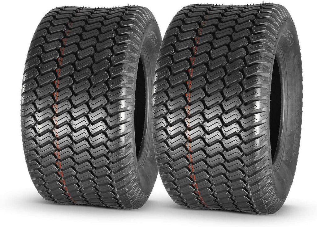 MaxAuto 20x10.00-10 Turf Tires for Lawn & Garden Mower Tractor 20x10x10 20x10-10 4 Ply, Set of 2