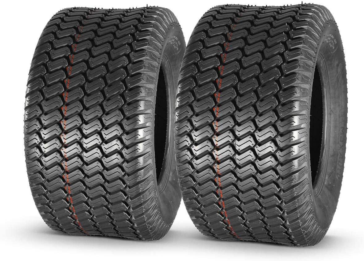 MaxAuto 20x10.00-10 Turf Tires for Lawn & Garden Mower Tractor 20x10x10 20x10-10 4 Ply, Set of 2