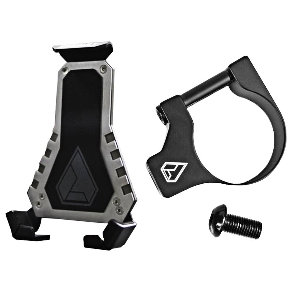 Assault Industries Full Metal Phone Cradle w/ 1.875" Clamp - Raw