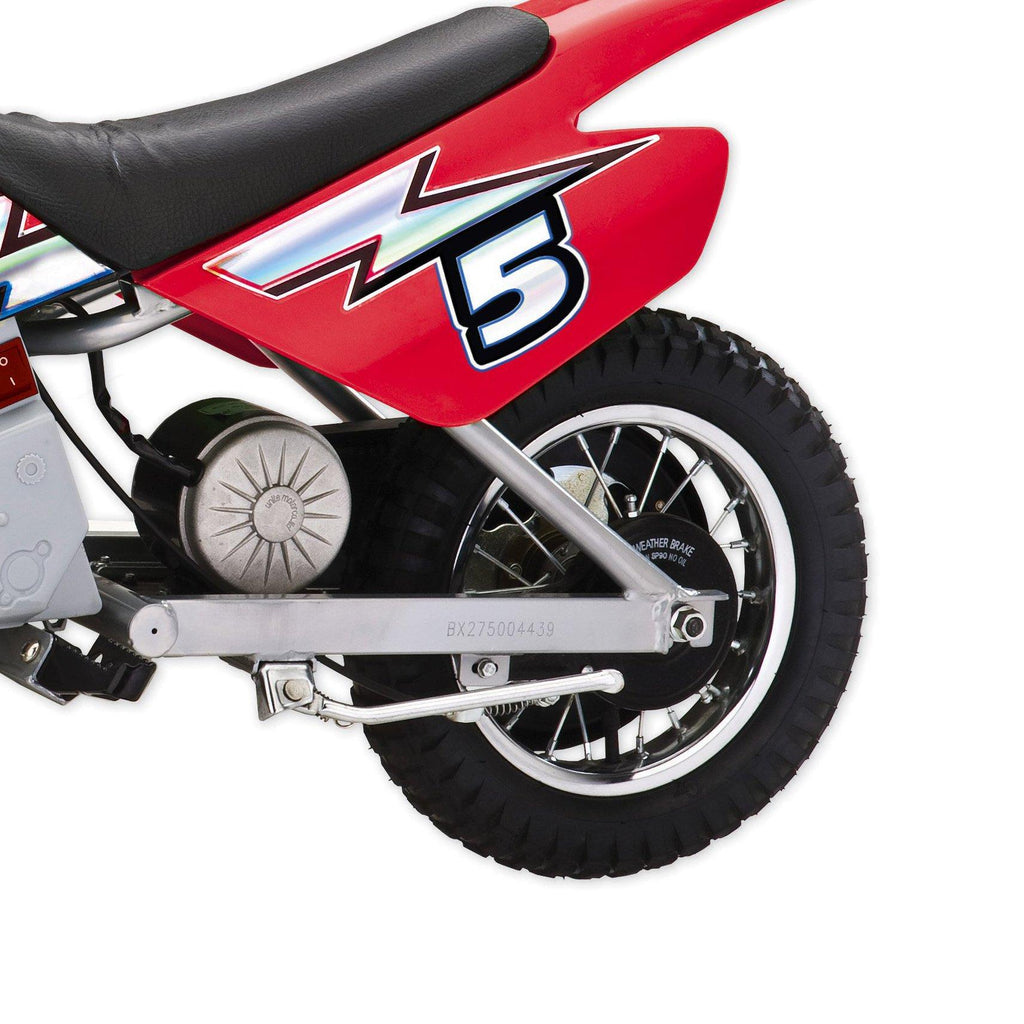 MX350 Dirt Rocket Kids Electric Toy Motocross Motorcycle Dirt Bike, Red
