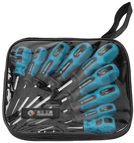 SHYPT 9pcs Screwdriver Set Multi-Bit Tools Repair Torx Screw Driver Screwdrivers Kit Home Useful Multi Hand Tool Sets