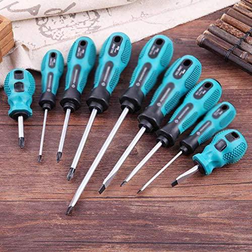 SHYPT 9pcs Screwdriver Set Multi-Bit Tools Repair Torx Screw Driver Screwdrivers Kit Home Useful Multi Hand Tool Sets