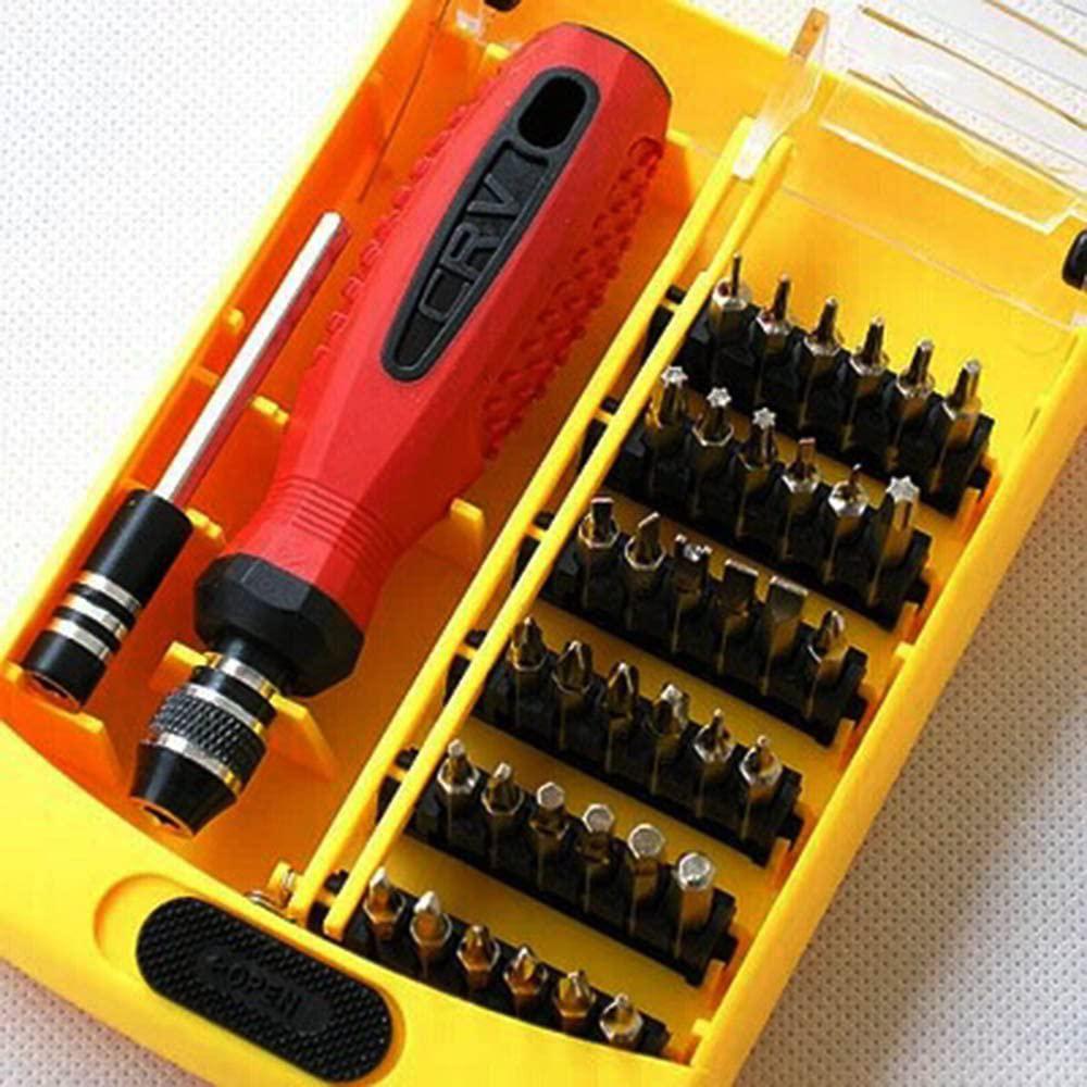 Screwdriver 20set JK-6088 38 in 1 electric Magnetic Screwdriver Kit hand tool with Occus bits for  samsung laptop mobile phone