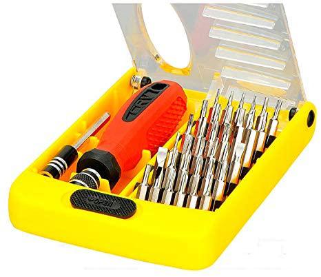 Screwdriver 50set JK-6088 38 in 1 electric Magnetic Screwdriver Kit hand tool with Occus bits for  samsung laptop mobile phone