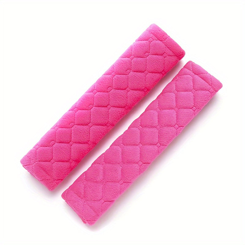 2Pcs Soft Car Seat Belt Covers, Car Seat Belt Shoulder Protector Pads, Comfortable Shoulder Shoulder Pads For Cars, Trucks, Adults, Teens