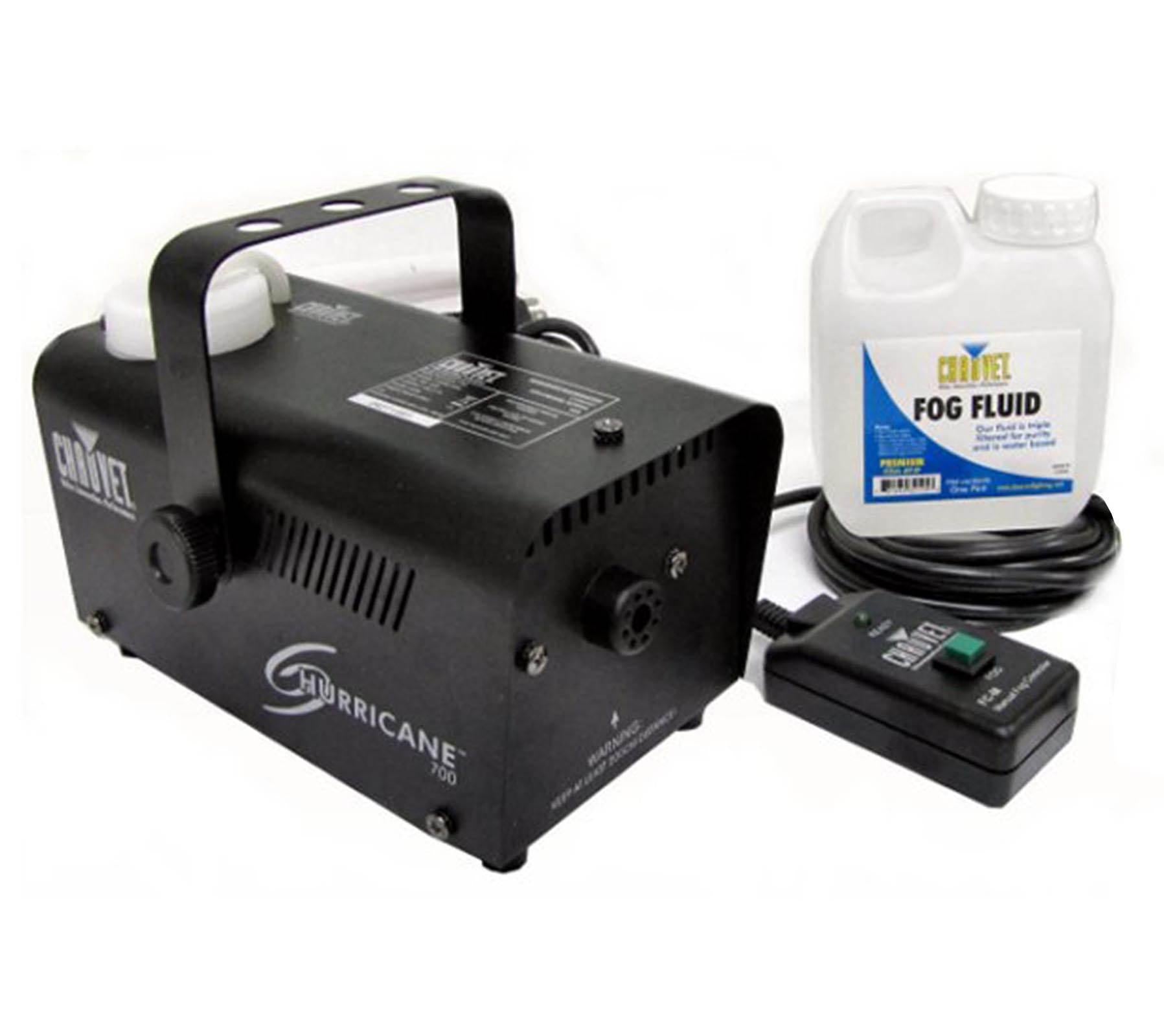 AMERICAN DJ H2O IR LED Water Flowing Light Effect + Chauvet H700 Fog Machine