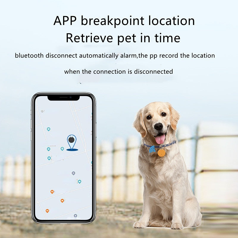 5pcs GPS Wireless Smart TracFinder, Anti-Loss Device With Keychain For Pet Cats Dogs Wallet Key