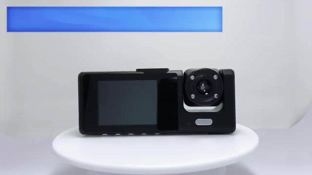 Dash Cam For Cars,Front And Inside,1080P Dual Camera With IR Night Vision,Loop Recording,Car DVR Camera With 2 Inch IPS Screen,car Dashboard Video Cam