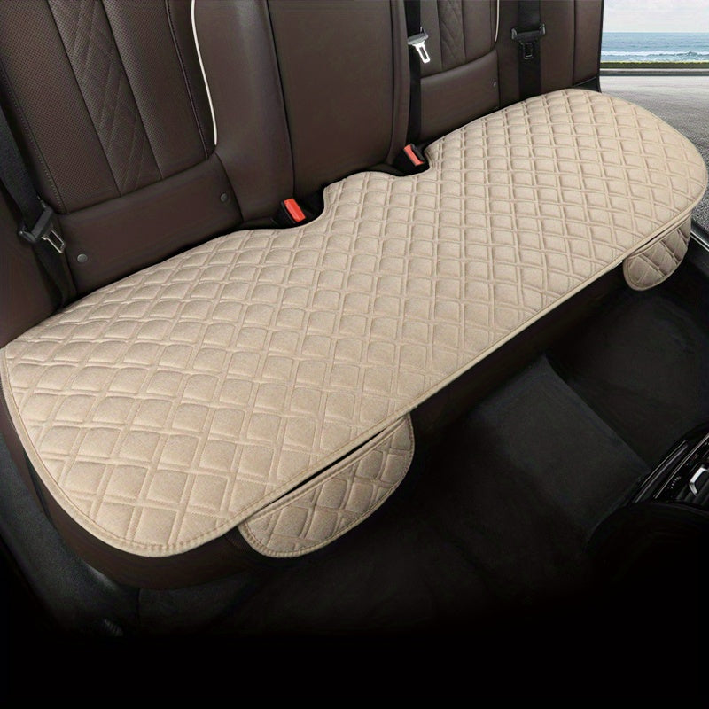 1pc Seat Cover For Car, Car Front Or Rear Seat Protector, Universal Seat Cushion For Most Car, Vehicles, SUVs And More, Soft Comfort, Car Accessories