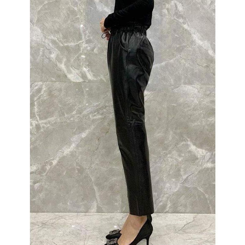 leather trousers