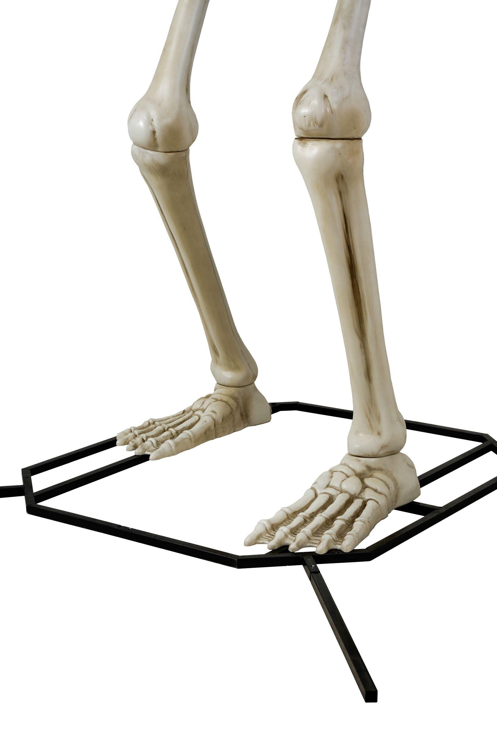 Way To Celebrate 10ft Giant Poseable Skeleton, Outdoor Halloween Decoration