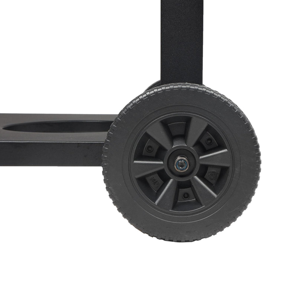 Dual Fuel Gas & Charcoal Combo Grill, Black with  NEW