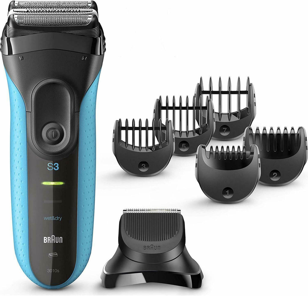 Braun Series 3 Shave&Style 3010BT 3-in-1 Electric Wet&Dry Shaver with Precision