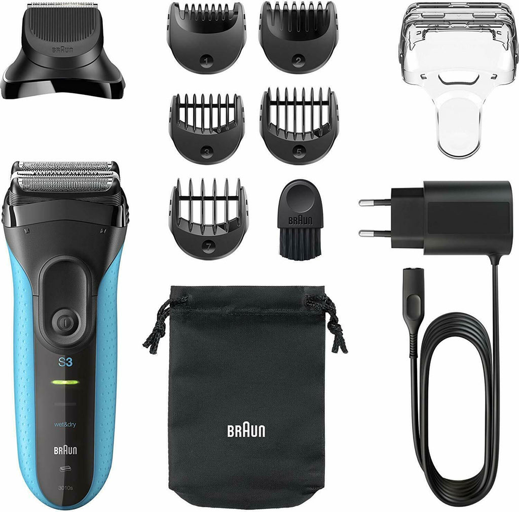 Braun Series 3 Shave&Style 3010BT 3-in-1 Electric Wet&Dry Shaver with Precision