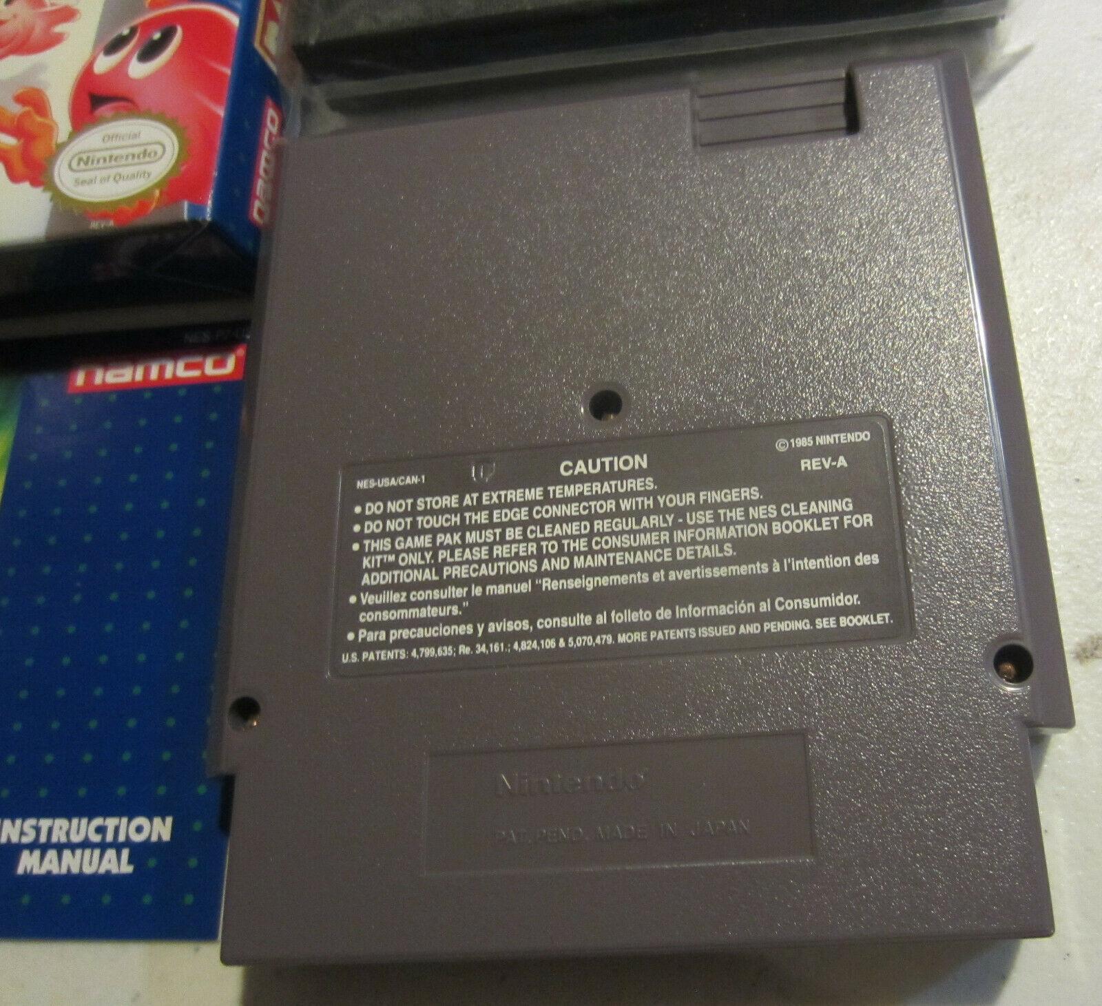 Pac-Man  Entertainment System 1990 NES - Namco
